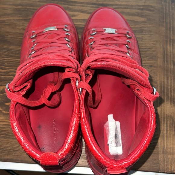 Balenciaga Arena high top size EU 41, color opaque rouge paprika - Picture 12 of 14